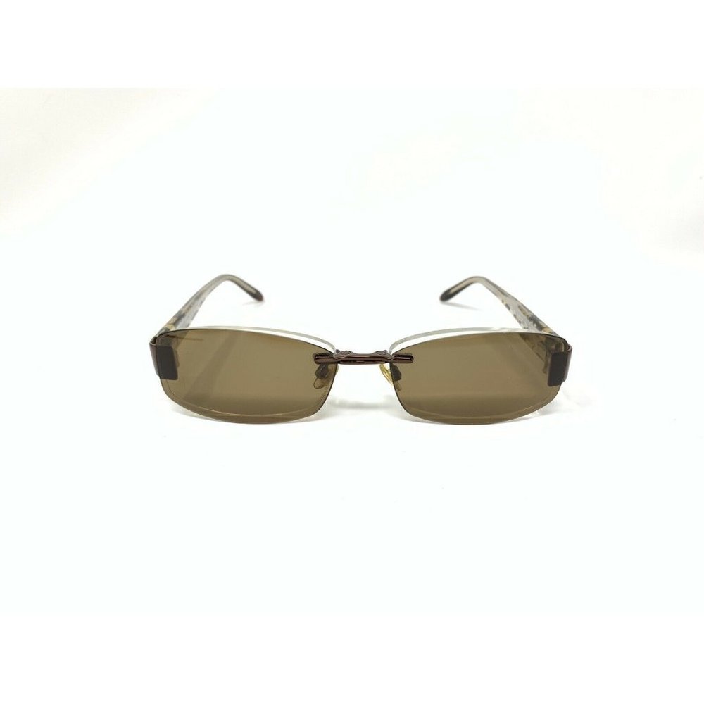 EASYCLIP Eyeglasses Frames Rimless EC150  EC 150 53 [] 16 135 W/ Polarized Clip